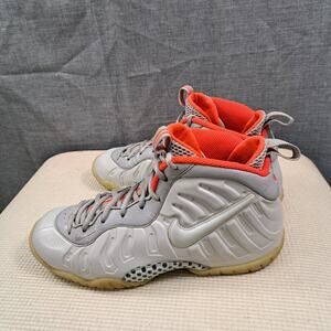 Nike Little Posite Pro Foamposite Yeezy Platinum GS Size 7Y Womens 8.5 644792-00